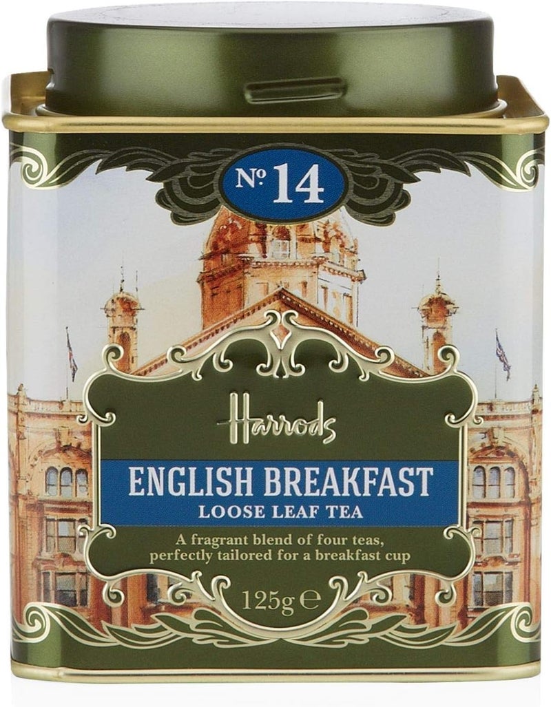 Harrods No. 14 English Breakfast Loose Leaf Tea - Image 1
